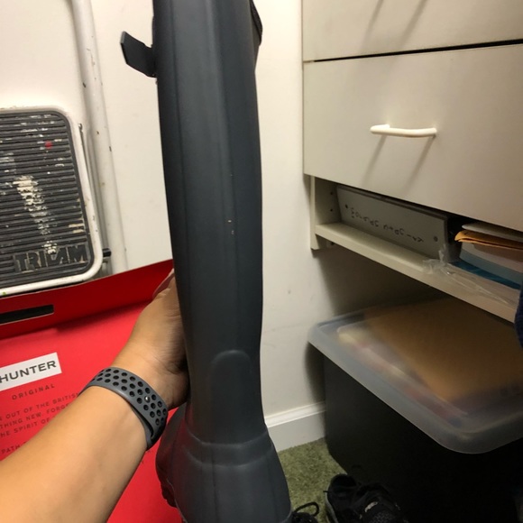 Women’s original talk hunter rain boots - Picture 3 of 3